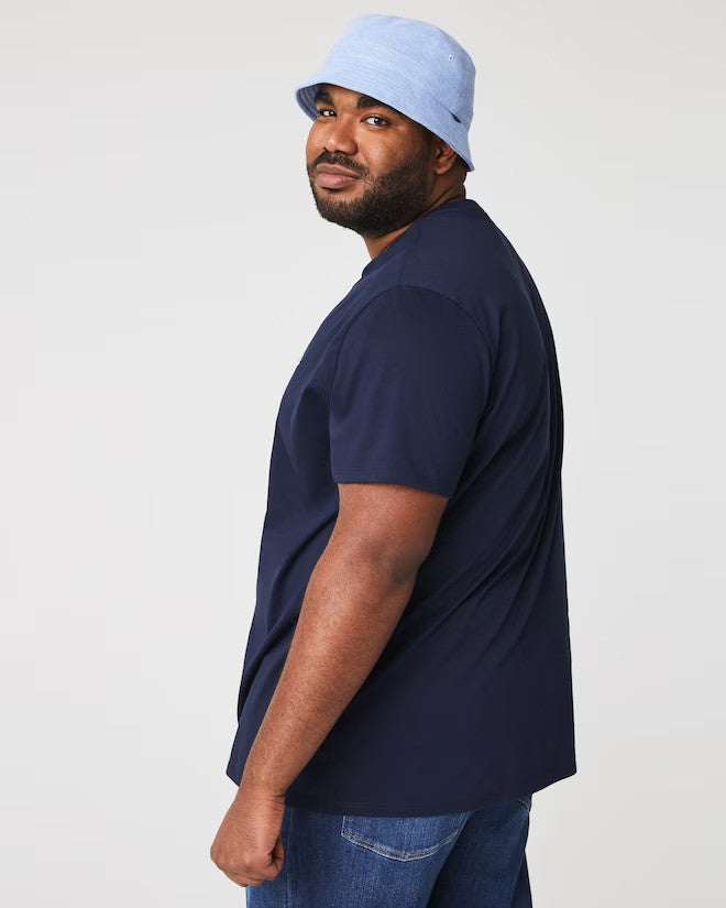 Classic Slim C-Neck T-Shirt - Navy Blue