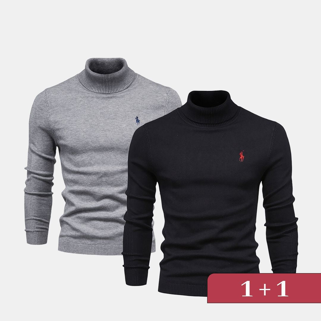 Palm Row | Double Elegance Turtleneck – Buy 1, Get 1 Free