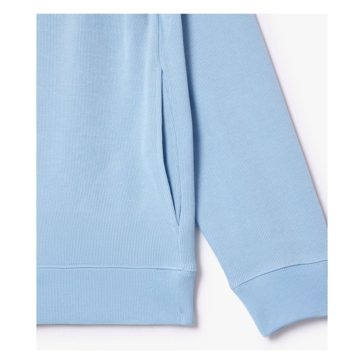 Zippered Stand Up Collar Sweat