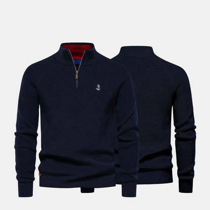 Men's Zip Neck Sweater (Clearance)