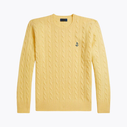 Cable-Knit Wool-Cashmere Jumper