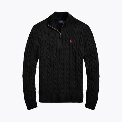 Men’s Heavyweight Quarter-Zip Knit Sweater