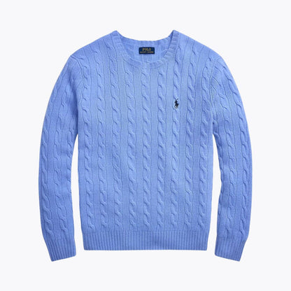 Men’s Wool Cashmere Blend Crewneck Sweater
