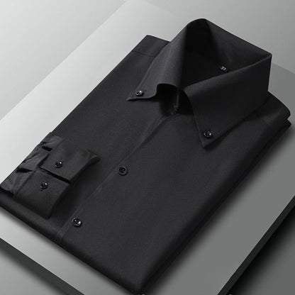 Old Money French Style Slim-Fit Shirt