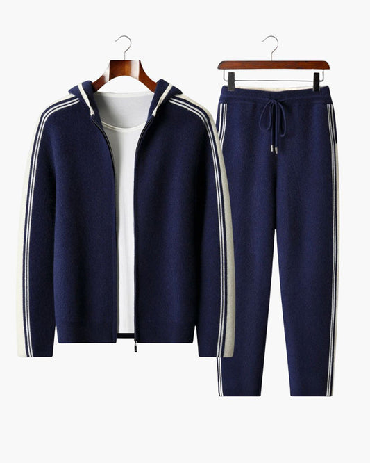 100% CASHMERE TRACKSUIT