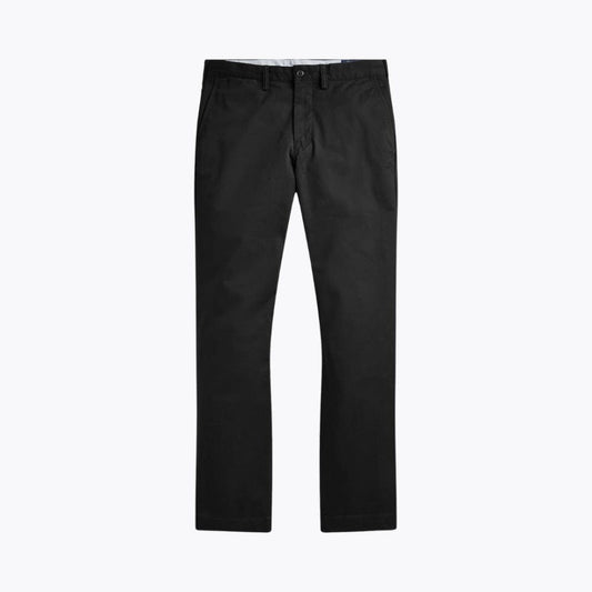 Straight Fit Stretch Cotton Pants