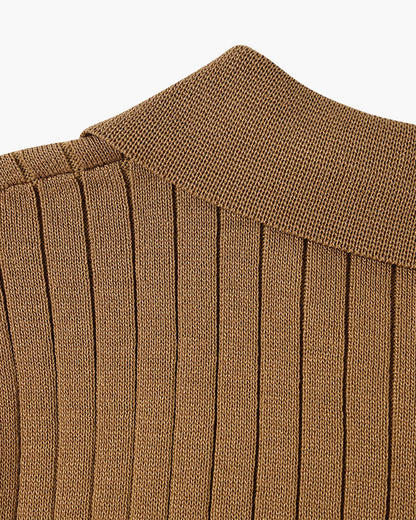 GIMCHEON Knitted Polo Shirt