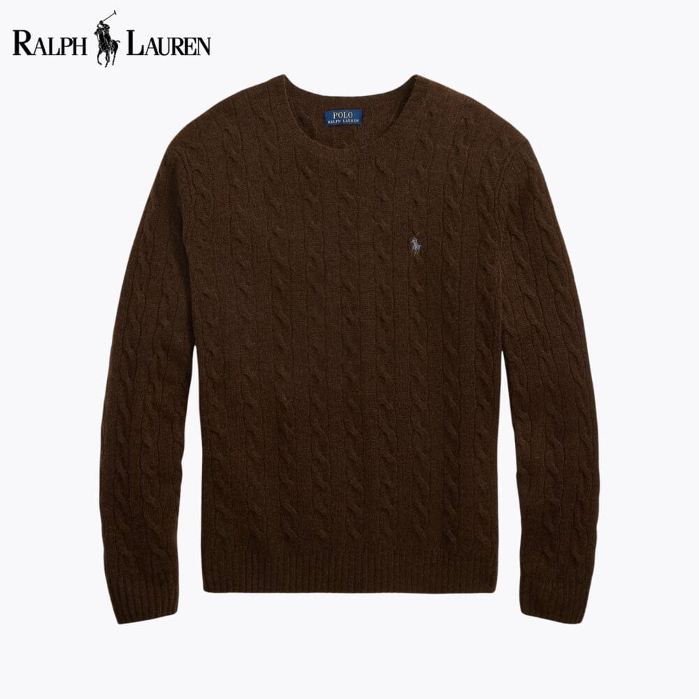 RL Cable-Knit Wool-Cashmere Jumper
