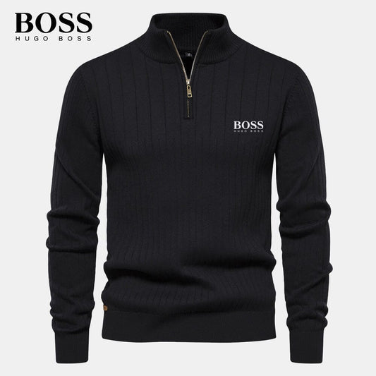 HB Men's Zip-Up Sweater (Clearance)
